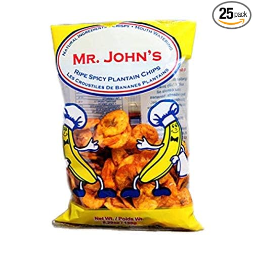 MR. JOHN'S  Ripe Plantain Chips, 150g