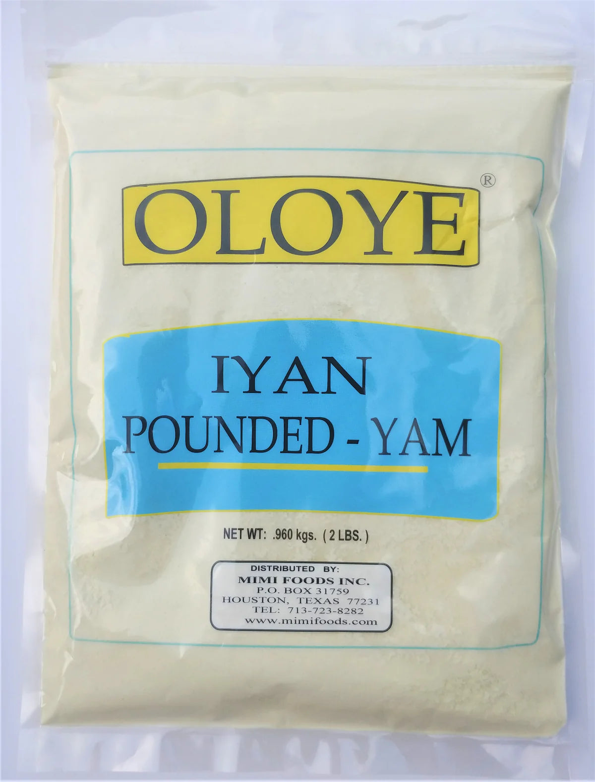 Oloye Iyan Pounded Yam Flour-2lbs