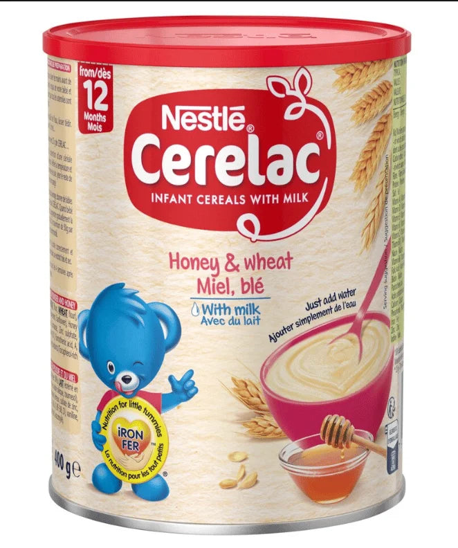 Nestle cerelac honey &amp; wheat with milk 400g