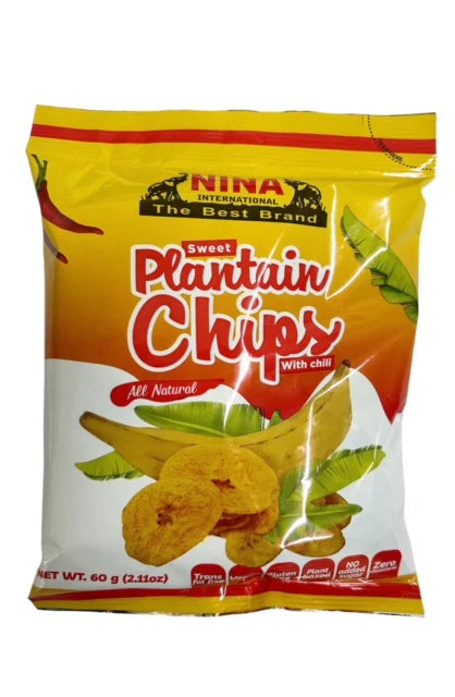 Nina plantain chips sweet with chili 2.1 oz